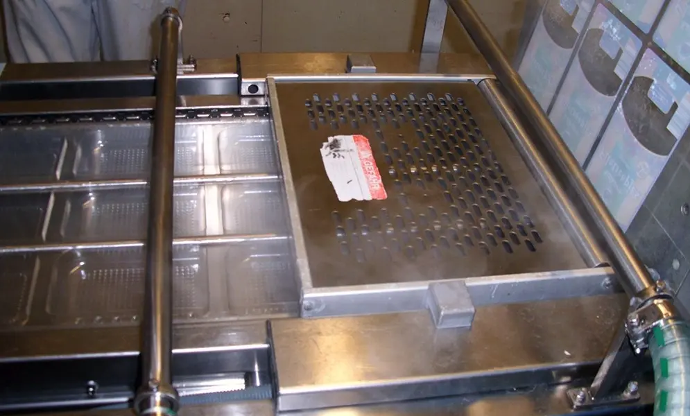 Decontamination of packaging